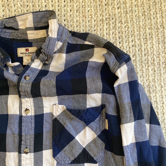 Mens Woolrich Flannel 2XL - Picture 3 of 8
